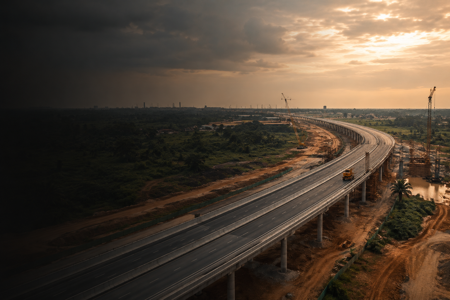 Construction and engineering works representing Platter’s infrastructure capability